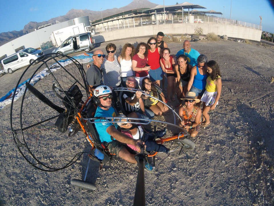 Paratrike in Tenerife